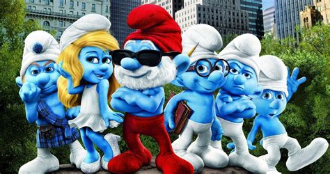 the cast of smurfs|cast of the smurfs 2011.